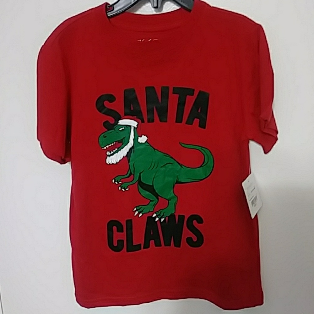 Kids Holiday Dino T-shirt